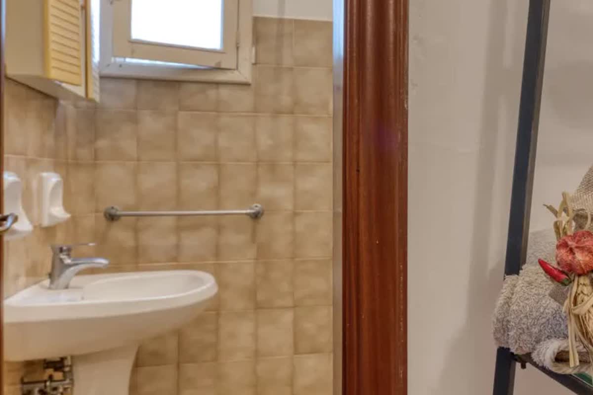 Il bagno con doccia